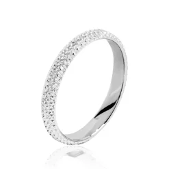 Histoire d'Or Alliance Multi Facettes Diamantee