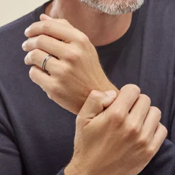 Alliance Navido Ruban Plat Palladium Bicolore-Histoire d'Or Clearance