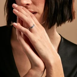 Alliance Or Blanc Amias Diamants-Histoire d'Or Sale