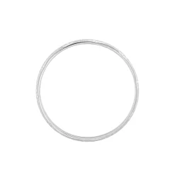 Alliance Phibie Ruban Plat Argent Blanc-Histoire d'Or Discount