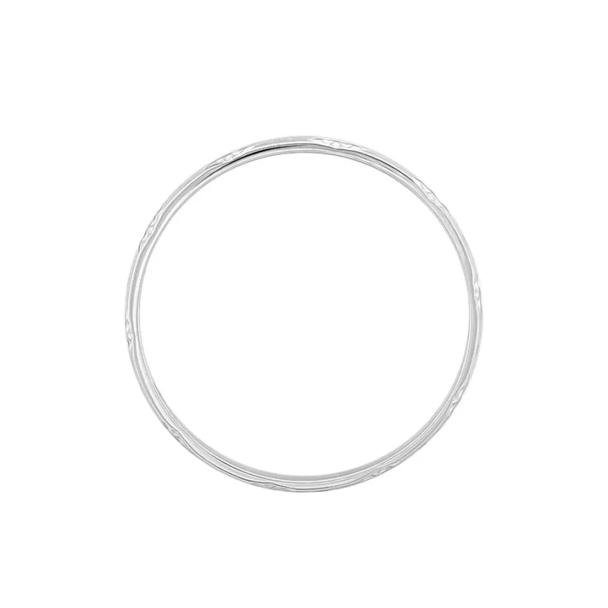 Alliance Phibie Ruban Plat Argent Blanc-Histoire d'Or Discount