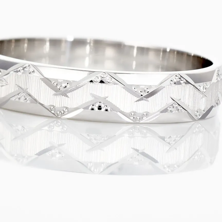 Alliance Phibie Ruban Plat Argent Blanc-Histoire d'Or Discount