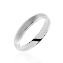 Alliance Phil Ruban Bombé Platine Blanc-Histoire d'Or Outlet