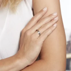 Alliance Phil Ruban Bombé Platine Blanc-Histoire d'Or Outlet