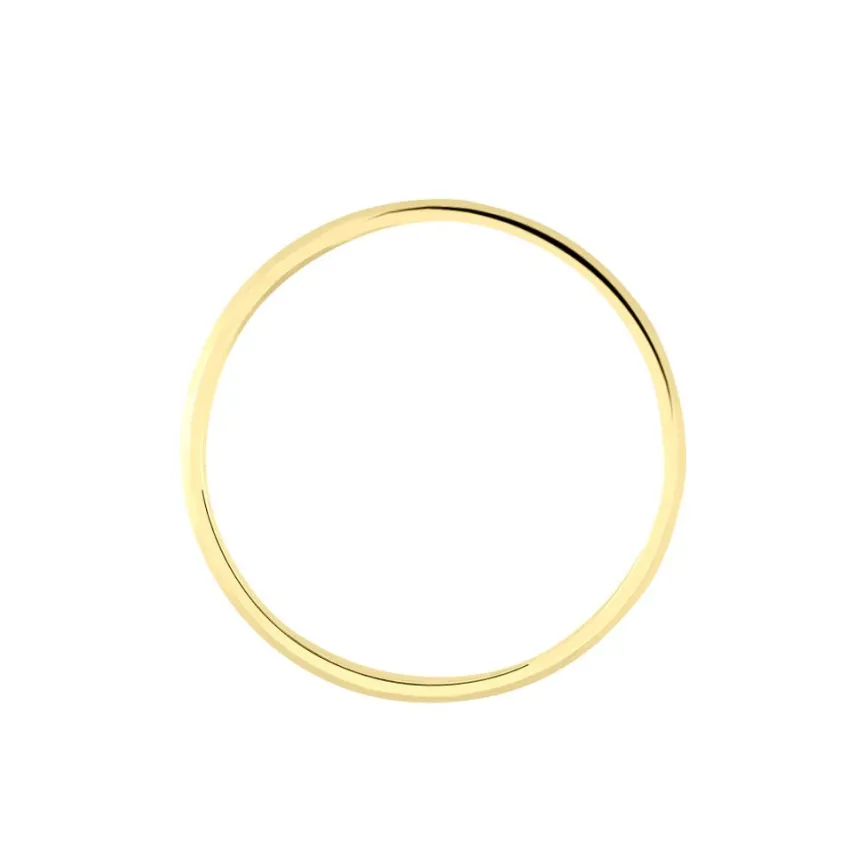 Alliance Prescilia Ruban Plat Or Bicolore-Histoire d'Or