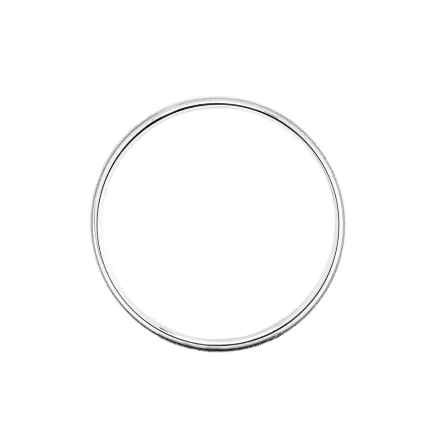 Alliance Pricilia Ruban Plat Or Blanc-Histoire d'Or Online