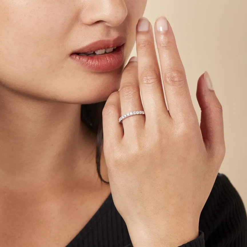 Alliance Pristina Or Blanc Diamant-Histoire d'Or Online