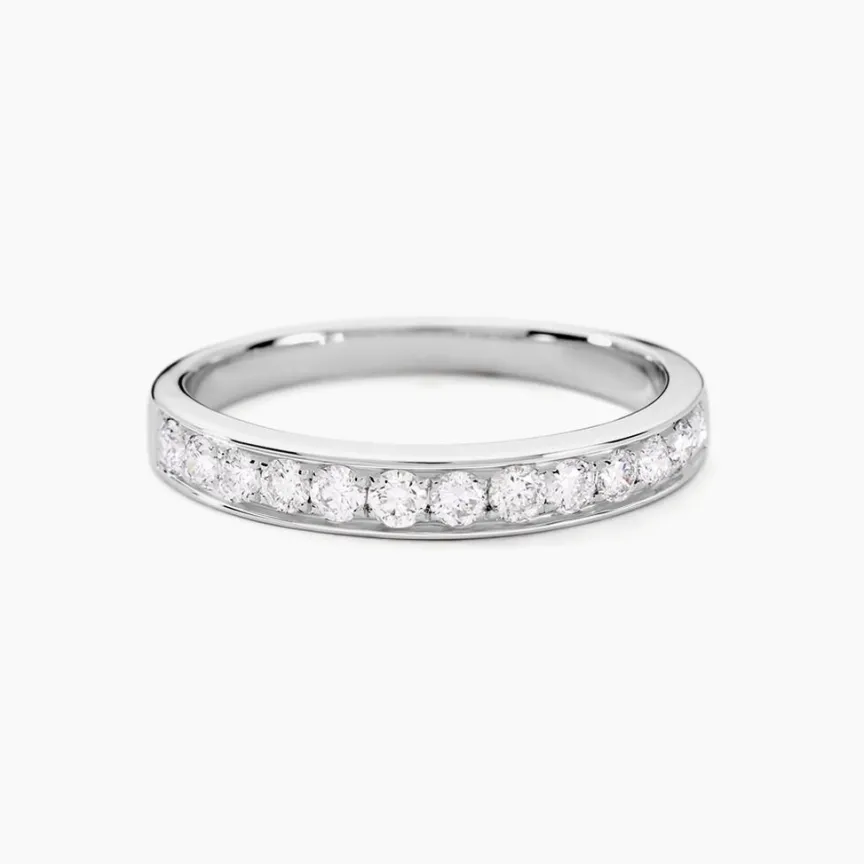 Alliance Rhea Or Blanc Diamant-Histoire d'Or Hot