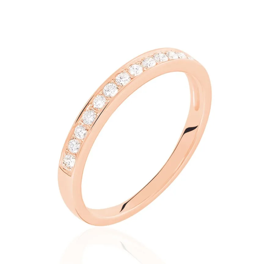 Alliance Rhea Or Rose Diamant-Histoire d'Or Clearance