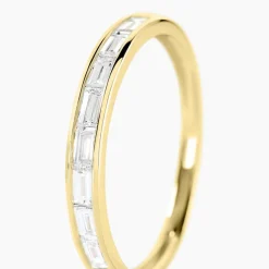 Alliance Rheanna Or Jaune Diamant Synthétique-Histoire d'Or Clearance