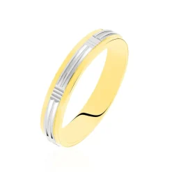 Alliance Sequana Ruban Plat Or Bicolore-Histoire d'Or Online