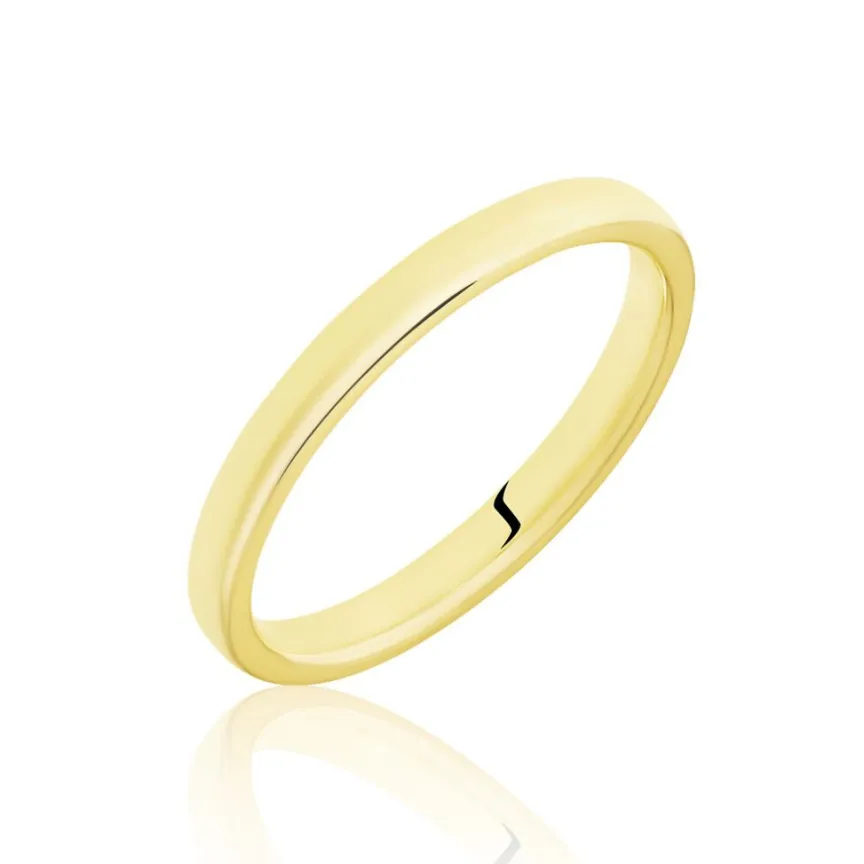 Alliance Sirona Demi Jonc Confort-Histoire d'Or Clearance