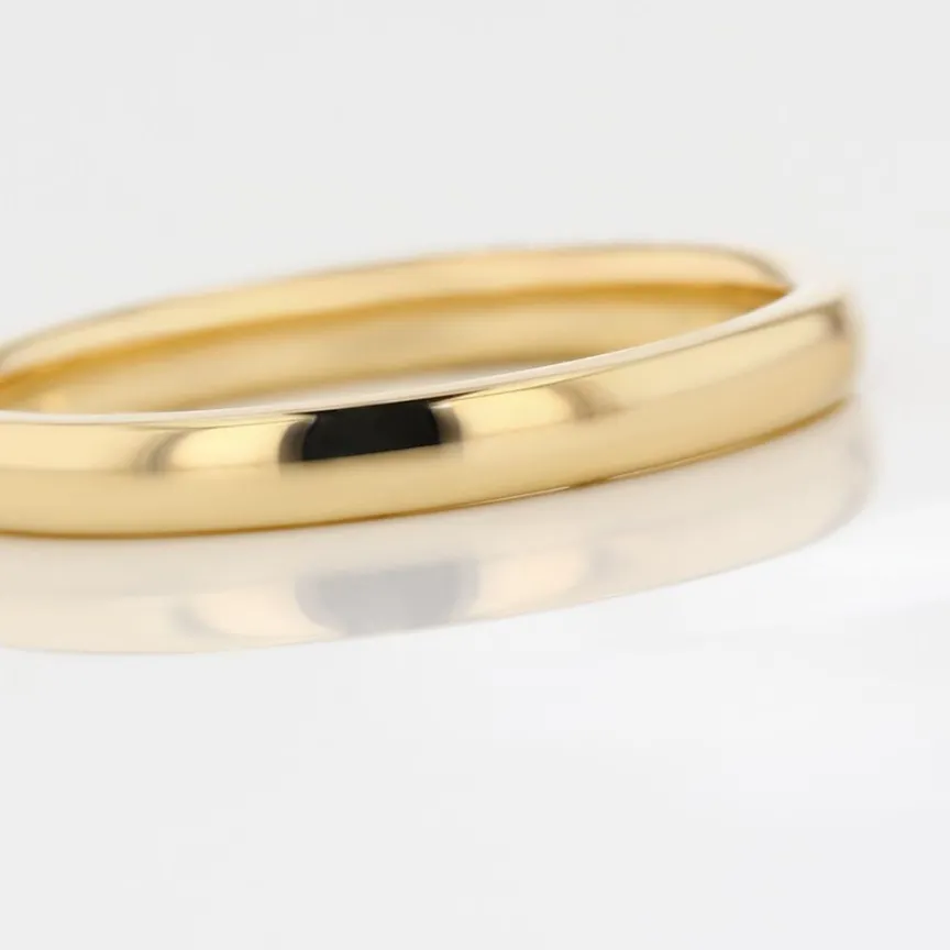 Alliance Sirona Demi Jonc Confort-Histoire d'Or Clearance