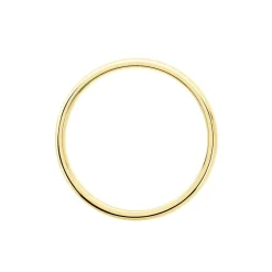 Histoire d'Or Alliance Sirona Demi Jonc Confort Or Jaune