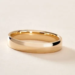 Histoire d'Or Alliance Sirona Demi Jonc Confort Or Jaune