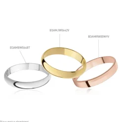 Alliance Sonia Demi Jonc Confort Or Jaune-Histoire d'Or Outlet