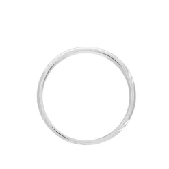 Alliance Soriya Demi Jonc Classique Argent Blanc-Histoire d'Or Outlet