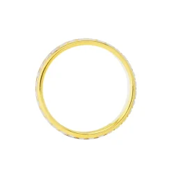 Alliance Triade Ruban Plat Or Tricolore-Histoire d'Or Clearance