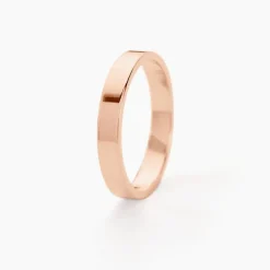 Alliances Argent Rose Inayah Ruban 3mm-Histoire d'Or Outlet