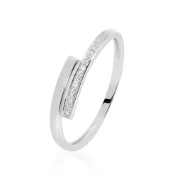 Bague Abigaelle Or Blanc Diamant-Histoire d'Or Discount