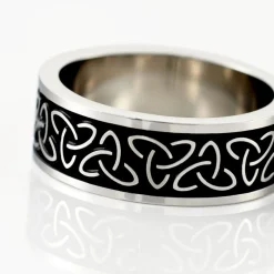 Bague Acier Blanc Ugo-Histoire d'Or Sale