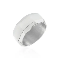 Bague Acier Gris Vasso-Histoire d'Or