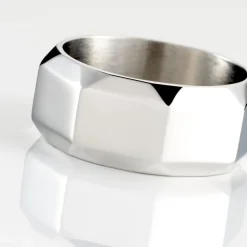 Bague Acier Gris Vasso-Histoire d'Or