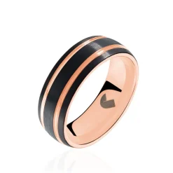 Bague Acier Rose-JOURDAN Best