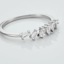 Histoire d'Or Bague Adonia Argent Blanc Oxyde De Zirconium