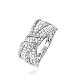 Bague Agnes Or Blanc Diamant-Histoire d'Or Discount