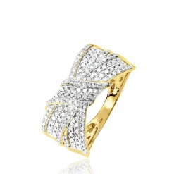 Bague Agnes Or Jaune Diamant-Histoire d'Or Sale