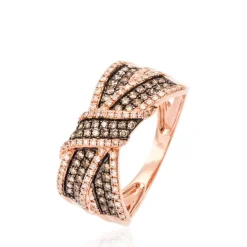 Bague Agnes Or Rose Diamant-Histoire d'Or
