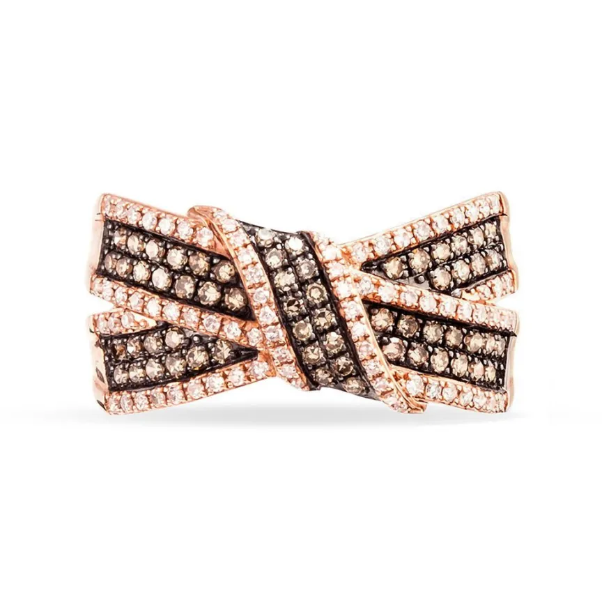 Bague Agnes Or Rose Diamant-Histoire d'Or