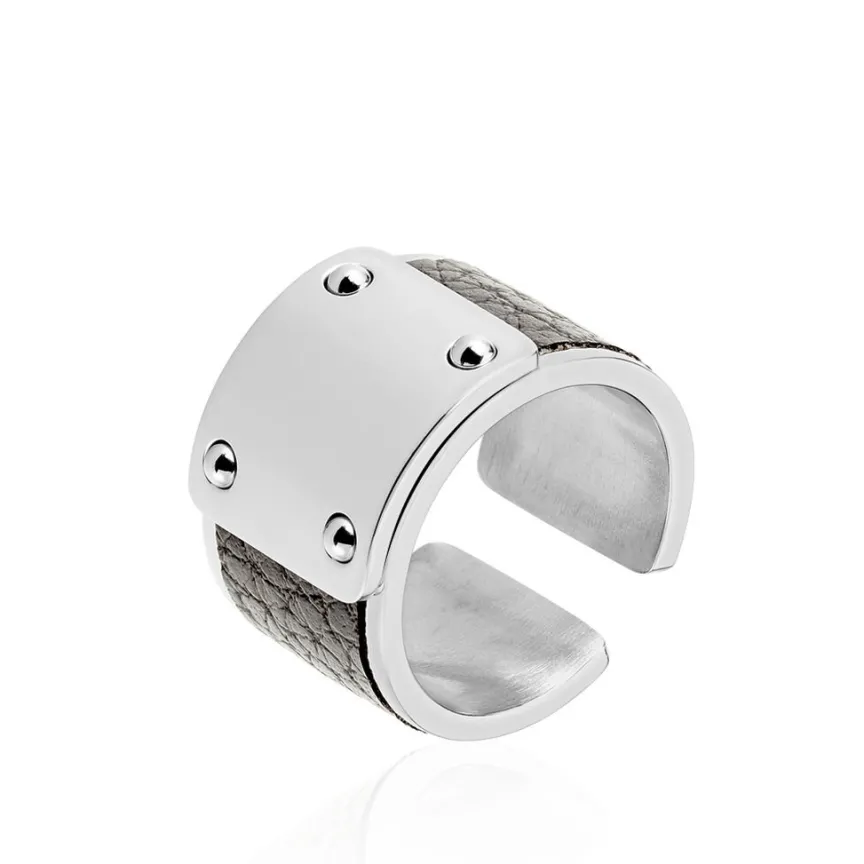 Bague Ahamd Acier Blanc-Histoire d'Or Hot