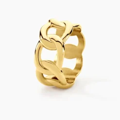 Histoire d'Or Bague Aissata Acier Dore