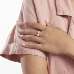 Bague Ajustable Sarette Argent Blanc Oxyde De Zirconium-Histoire d'Or Outlet