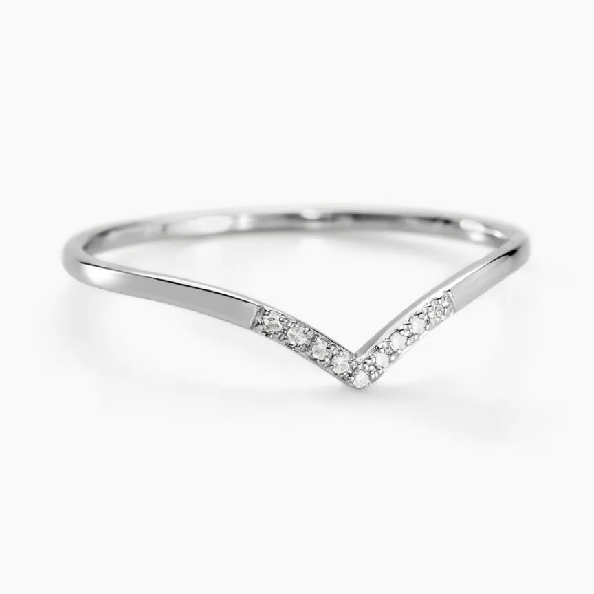 Bague Alicia Or Blanc Diamants-Histoire d'Or Sale