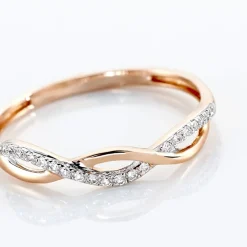 Bague Alizee Or Rose Diamant-Histoire d'Or Clearance