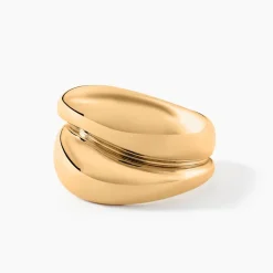 Bague Amae Plaque Or Jaune-Histoire d'Or Online