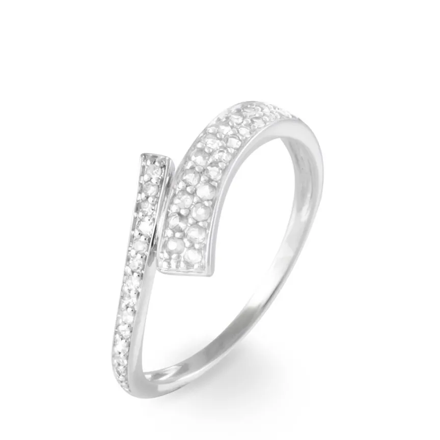 Bague Amelie Or Blanc Diamant-Histoire d'Or Clearance