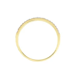 Histoire d'Or Bague Amias Or Jaune Emeraude Diamant