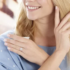 Bague Anasthase Argent Blanc Oxyde De Zirconium-Histoire d'Or Online