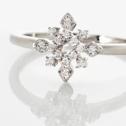 Bague Anea Or Blanc Diamant-Histoire d'Or Sale