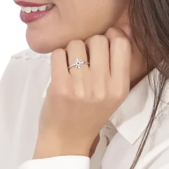 Bague Anea Or Blanc Diamant-Histoire d'Or Sale