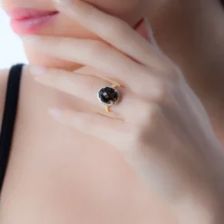 Bague Anna Or Blanc Citrine Et Diamant-Histoire d'Or Sale