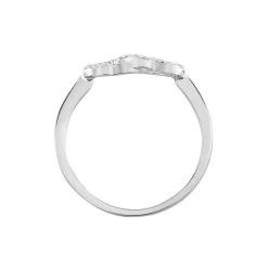 Bague Anne-ael Argent Blanc Oxyde De Zirconium-Histoire d'Or New