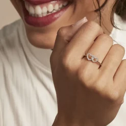 Bague Anne-ael Argent Blanc Oxyde De Zirconium-Histoire d'Or New