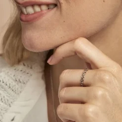 Bague Aquila Argent Blanc-Histoire d'Or New