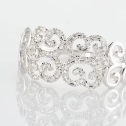 Bague Arabesque Or Blanc Diamant-Histoire d'Or Clearance