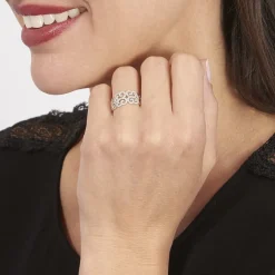 Bague Arabesque Or Blanc Diamant-Histoire d'Or Clearance